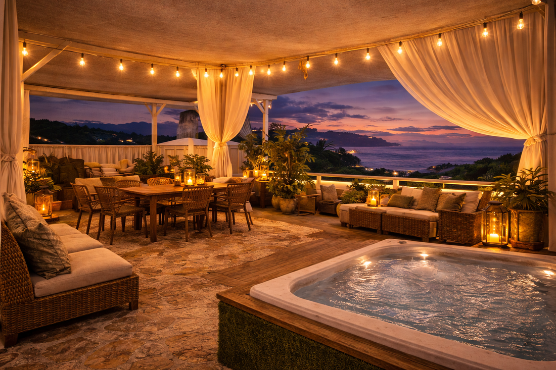 Hotel con jacuzzi en Las Terrenas República Dominicana