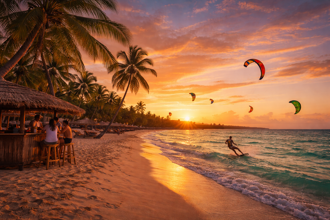 Playa Punta Popy en Las Terrenas República Dominicana